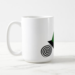 Robot, Riding, Bike Coffee Mug