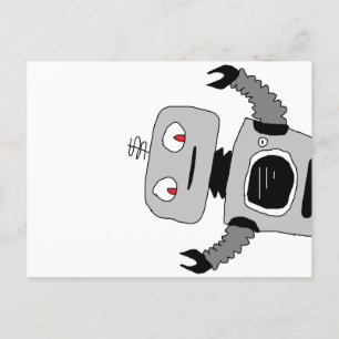 Robot Robot Postcard