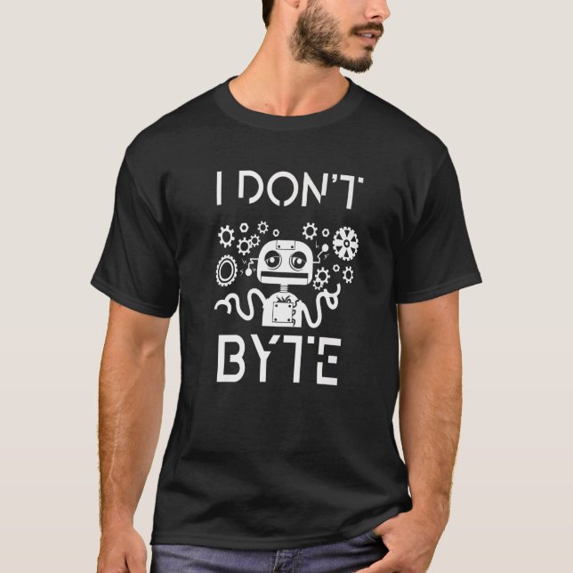 Robot  Robotics Engineer Ai Technology Cyborg Mach T-Shirt (Front)