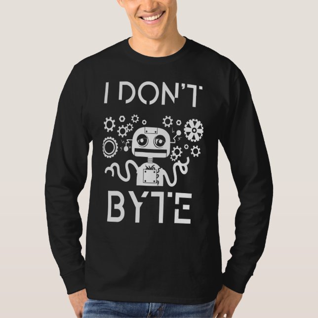 Robot  Robotics Engineer Ai Technology Cyborg Mach T-Shirt (Front)