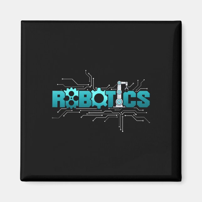 Robot Robotics Engineer Robotics  Magnet (Front)