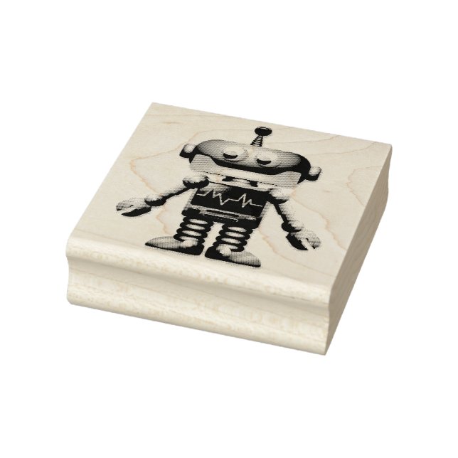 Robot Rubber Stamp (Stamp)