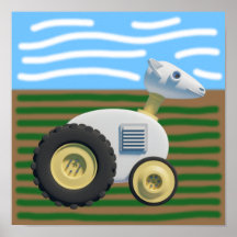 Robot Sheep Poster