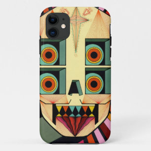 robot skull iPhone 11 case