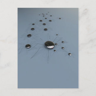 Robot Spiders Postcard