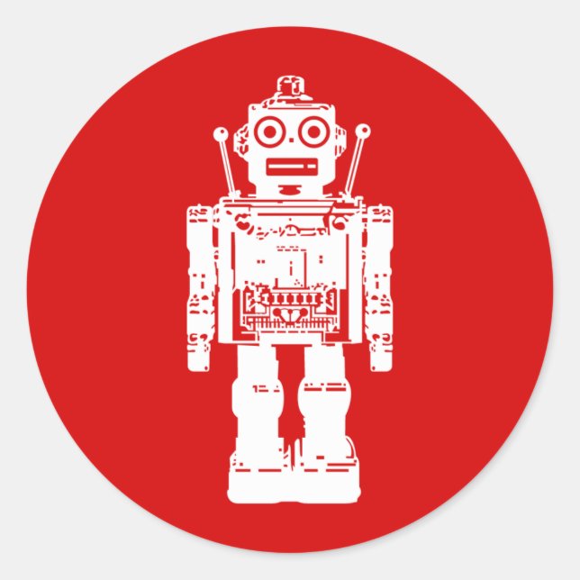 Robot Sticker (Front)