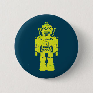 Robot Sticker 2 Inch Round Button