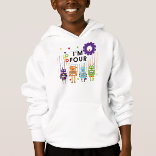 Robot T-shirts et cadeaux d'anniversaire 4e