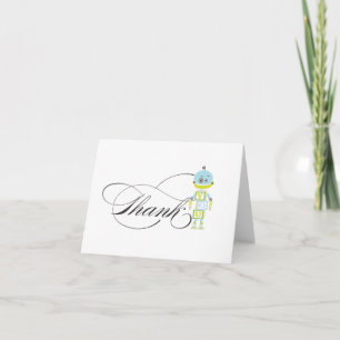 Robot     Thank You Card
