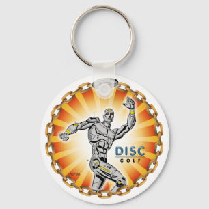 Robot Thrower #2 Keychain