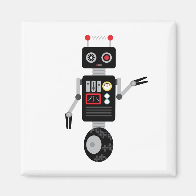 Robot Toy Magnet (Front)