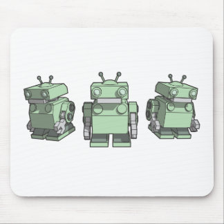 Robot Trio mousepad