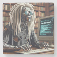 Robot Types at Keyboard