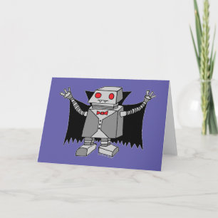 Robot Vampire Card