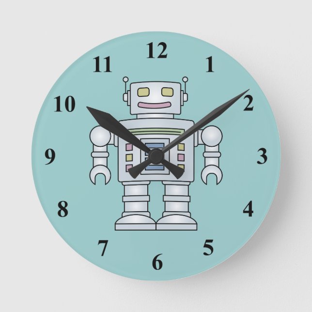 Robot wall clock (Front)