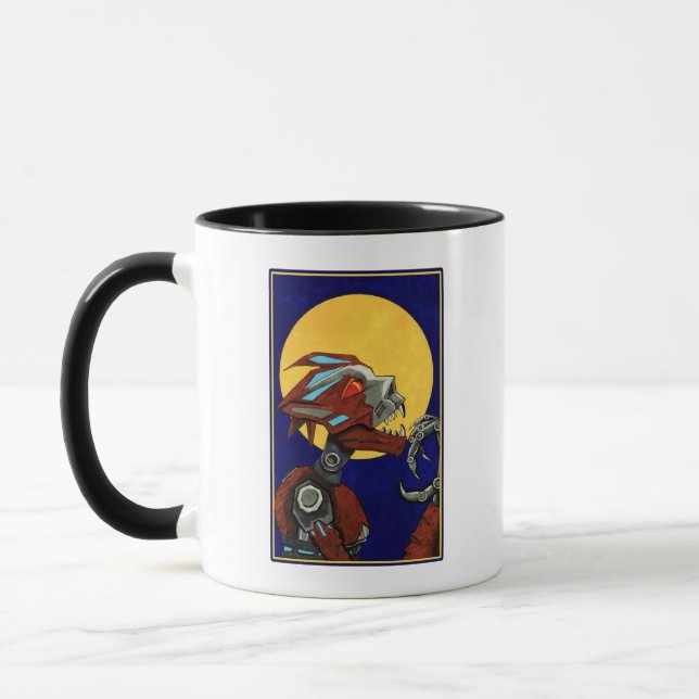 Robot Werewolf Mug (Gauche)