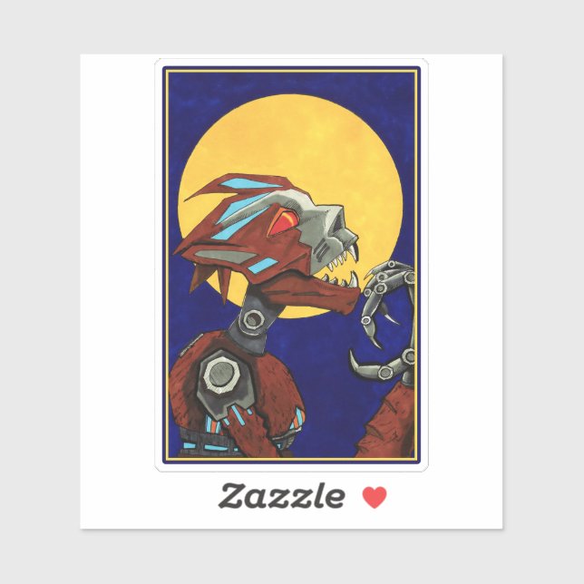 Robot Werewolf Wolf Man (Sheet)