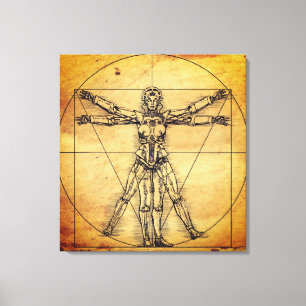 Robot Woman Canvas Print