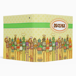 Robotic Cookbook Binder