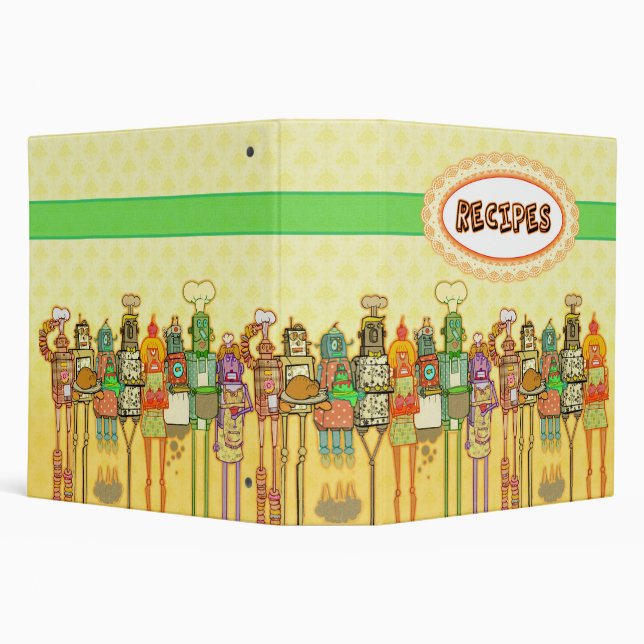 Robotic Cookbook Binder (Background)