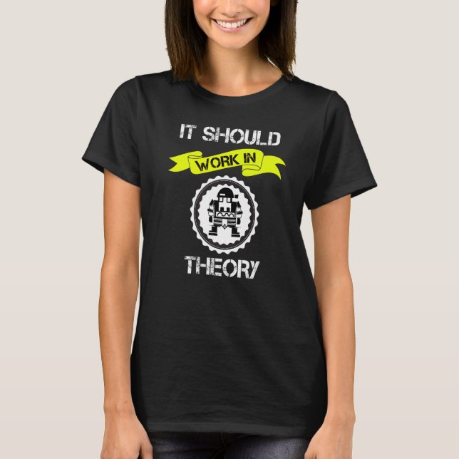 Robotic Robot Automation Engineer Premium T-Shirt (Front)