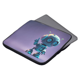 Robotic Theme Laptop Sleeves