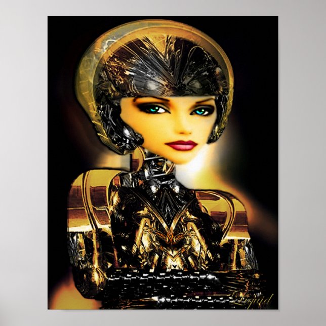 Robotica on Canvas Poster (Front)