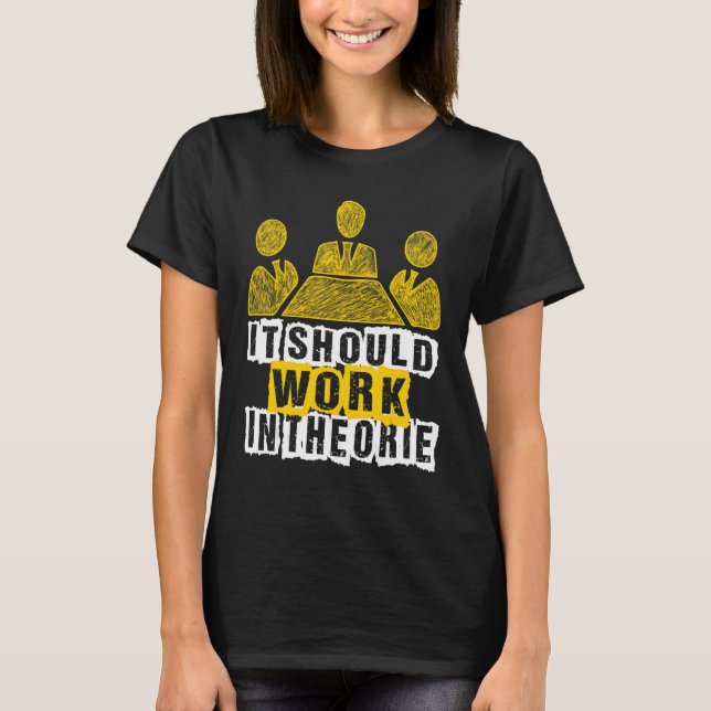 Robotics and Automation Engineers T-Shirt (Front)