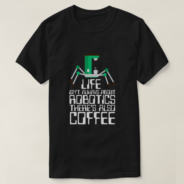 Robotics Engineering Robot Robotics Engineer 17 T-Shirt (Design Front)