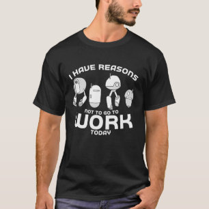 Robotics Engineering Robot Robotics Engineer 4 T-Shirt