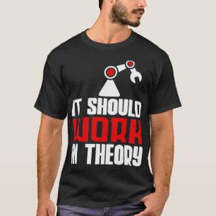 Robotics Machine Learning Robot Robotics Engineeri T-Shirt