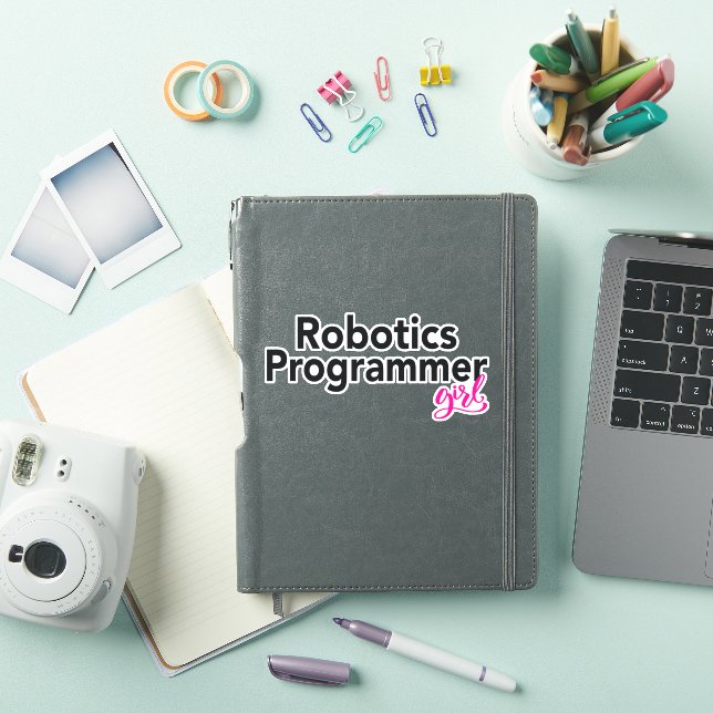 Robotics Programmer Girl (iPad Cover)