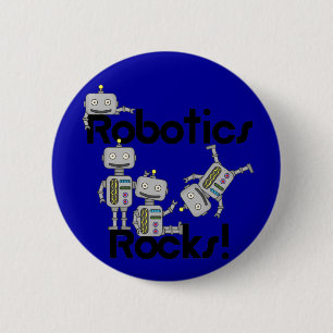 Robotics Rocks 2 Inch Round Button