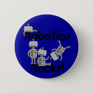 Robotics Rocks 2 Inch Round Button