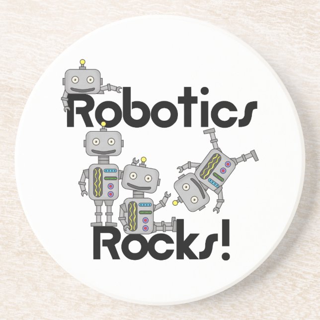 Robotics Rocks Coaster (Front)