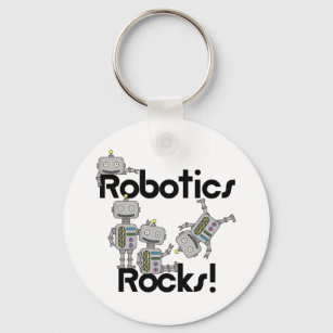 Robotics Rocks Keychain