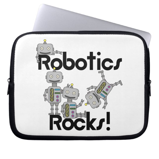 Robotics Rocks Laptop Sleeve (Front)