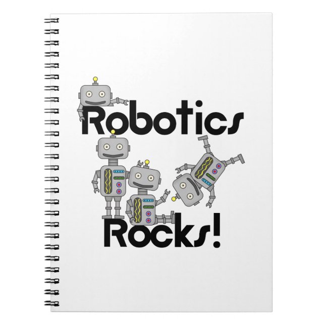 Robotics Rocks Notebook (Front)