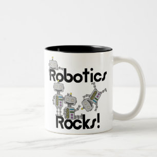 Robotics Rocks Two-Tone Coffee Mug