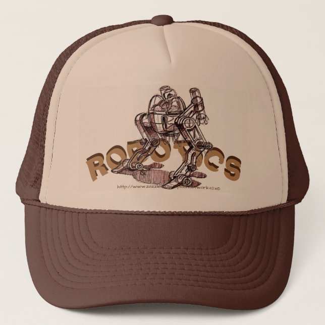 "Robotics" Trucker Hat (Front)