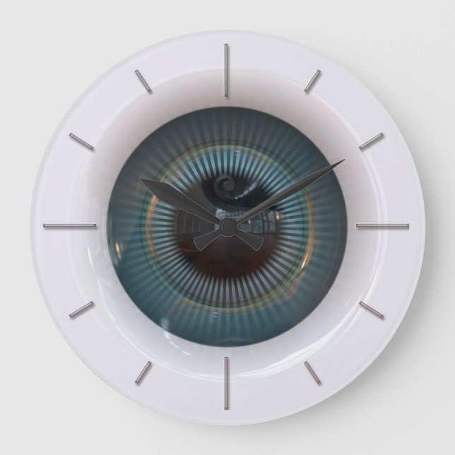 Robotique OEil 1 Options Horloge murale (Recto)