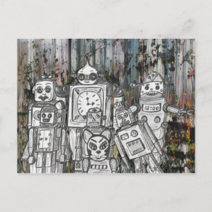 Robots 11 postcard