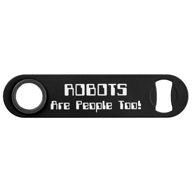 ROBOTS Are People Too! Bar Key (Front (Horizontal))