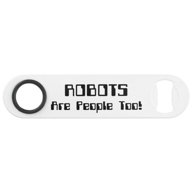 ROBOTS Are People Too! Bar Key (Front (Horizontal))