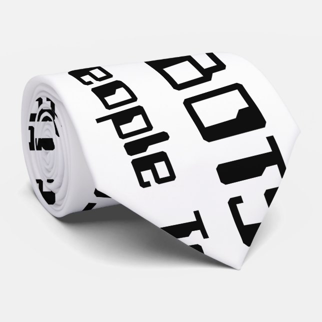 ROBOTS Are People Too! Tie (Rolled)