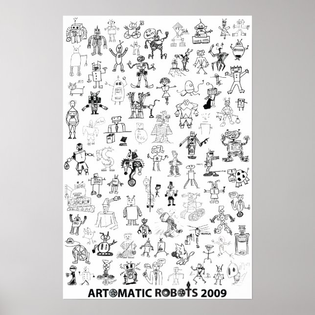 Robots Artomatiques 2009 Poster 1 (Devant)