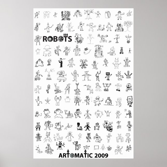 Robots Artomatiques 2009 Poster 5 (Devant)