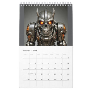Robots Calendar