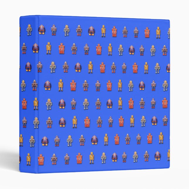 Robots de jouets 1" Classeur (Devant/Côté)