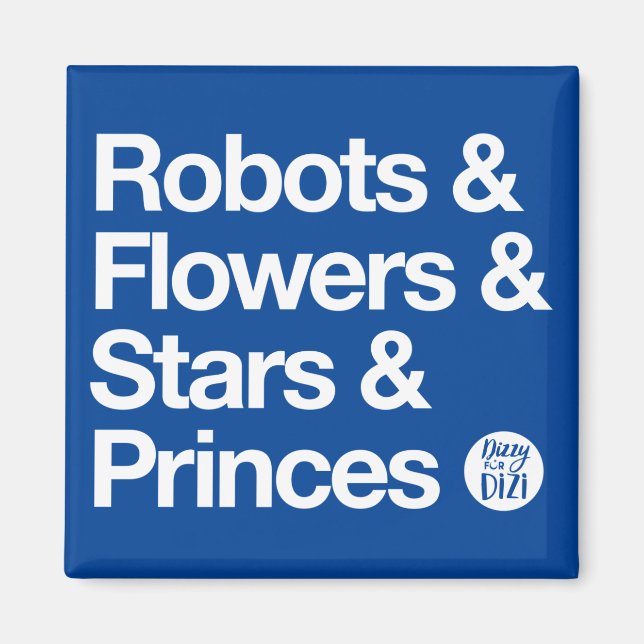 Robots et aimant bleu (Devant)